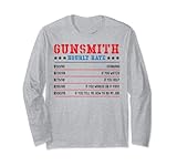 Armero: Gunsmith Hourly Rate - armas de fuego Manga Larga