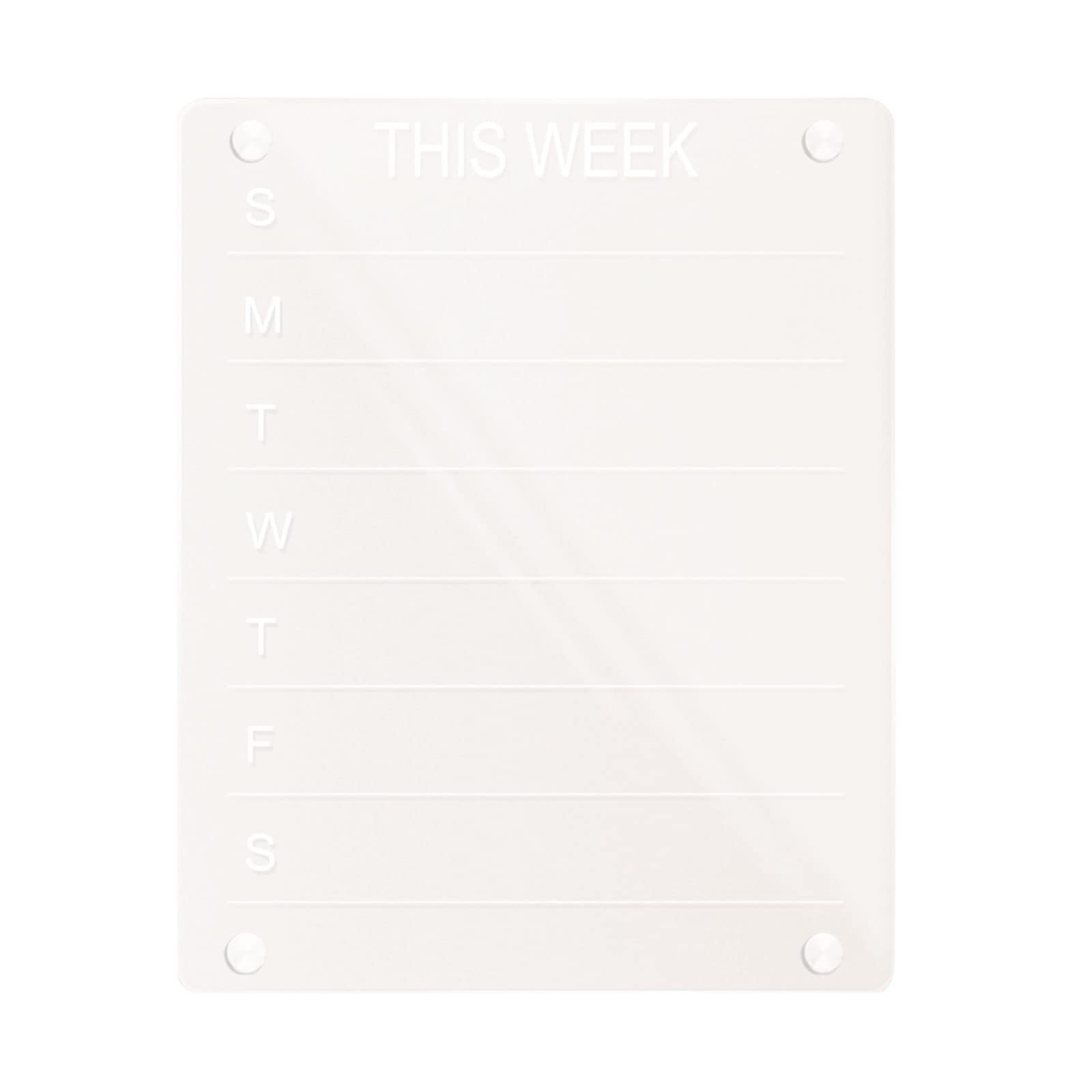 Magnetic Whiteboard Weekly Planner Calendar Multipurpose Decoration Kitchen Restaurant Dining Room Gift Supplies Weekly Planner Calendar Wall