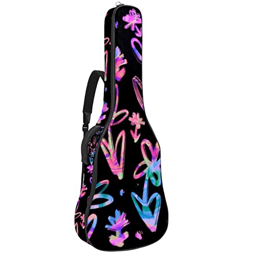 Housse de protection épaisse en éponge imperméable pour guitare acoustique, électrique, basse, guitare classique… - Les Beatles, Paul McCartney, John Lennon, RIngo Starr, George Harrison Housse de protection épaisse en éponge imperméable pour guitare acoustique, électrique, basse, guitare classique…