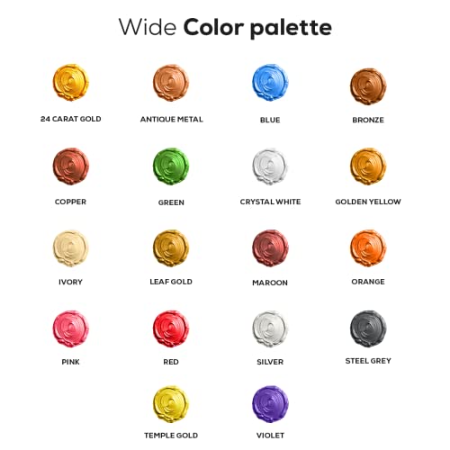 image for GRANOTONE Venezia Acrylic Paint Gold Metallic 6.76 Fl Oz DIY Craft 24 