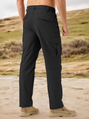 Image of TOPLOT Men's Cargo Pant | Straight Fit Design | Multiple Utility Pockets for Storage | Durable Construction with Comfortable Wear | Functional Everyday Style | Perfect for Casual & Outdoor (5216)