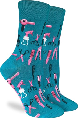 Good Luck Sock Women's Hair Salon Socks, Adult, Shoe Size 5-9
