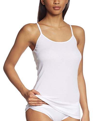Triumph Katia Basics Shirt01 (1PL35), Camiseta tirantes Mujer, Blanco (WHITE 03), 42 (Talla fabricante: 40)