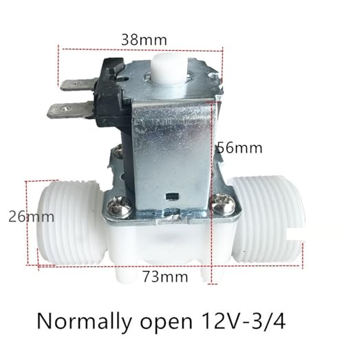 Vanne solénoïde 3/4 pouce régulateur normalement fermé CA 110V