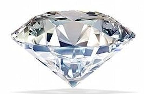 Zirconia cubic de 8.25 carat résistant aux rayures pour remplacer une pierre perdue