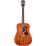 Guild Guitars D-120 Acoustic Guitar, in Natural, All Solid Woods Dreadnought, Westerly Collection,...