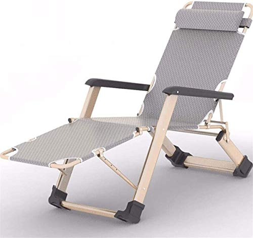 Silla reclinable clásica portátil con almohadilla de terciopelo, doble tela de buey, silla plegable para relajarse al aire libre