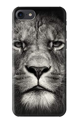 Coque Lion pour iPhone 7 / 8 / SE Coque de protection noire sauvage motif lion