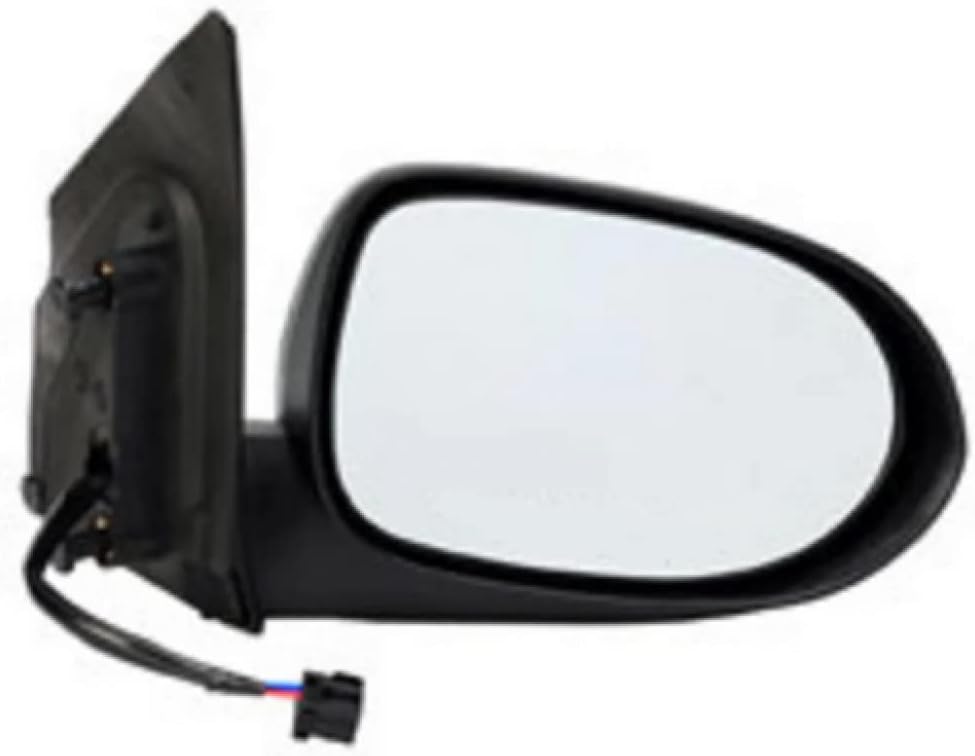 For Dodge Caliber Door Mirror 2007 2008 2009 Driver and Passenger Side Pair Textured Power Non Heated Non Folding CH1320265