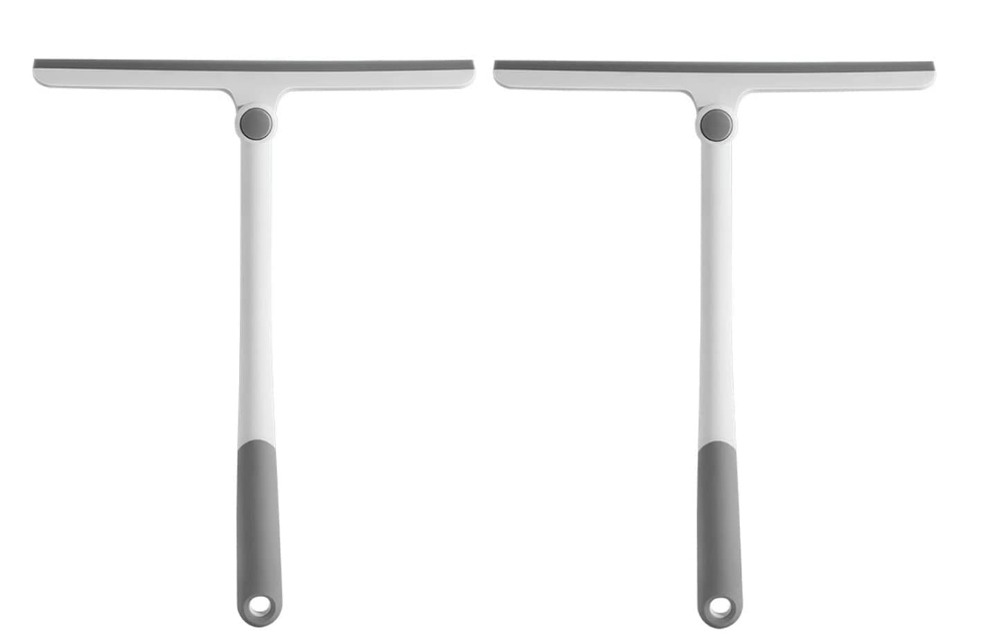 P-Plus International Shower Squeegee with Silicone Non-Slip Handle 10.6 Inch Blade All-Purpose Heavy-Duty Window Squeegee for Shower Glass Doors, Bathroom Squeegee for Shower(Grey, Set of 2) (B09X2553X5) Amazon Price History, Amazon Price Tracker