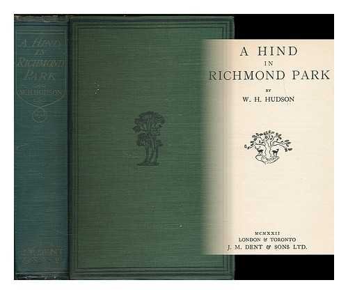 A hind in Richmond park / by W. H. Hudson B00BN184HG Book Cover