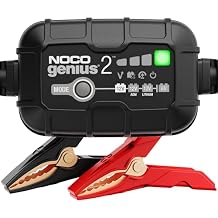 NOCO GENIUS2 2A 6V/12V Smart Battery Charger Automatic Maintainer,Trickle Charger & Desulfator with Overcharge Protection & Temperature Compensation for Lead-Acid-& Lithium Batteries,Pack of 6