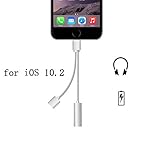 Coopsion iPhone7 Earphone Converter, Lightning to 3.5mm Adapter for iPhone7, 7Plus, 6 6S 6Plus, iPhone5 5C 5S, iPad and iPod