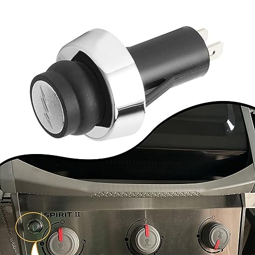URPIZY Grill Zünder Knopf Schalter 66220 Zündknopf Schalter Für Weber GS4 Genesis II & Für Weber Spirit 2 E310 Grillteile – Bild 3