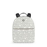 Revestimiento: Algodón Tous K Mini - Bolso Mochila para Mujer, Beige, 29 x 40 x 12 cm