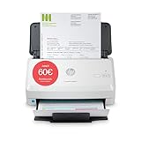 Libérez de l'espace de travail; ce scanner HP ScanJet Pro est petit et ultra-plat : un design moderne parfaitement adapté à votre bureau