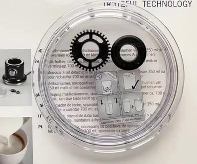 Compatible with smeg milk frother accessories magnetic ring mixing head(A)