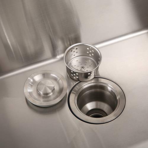 24X18" Stainless Steel Kitchen Sink Include Faucet&Drain 8" Deep Sin #TOP3
