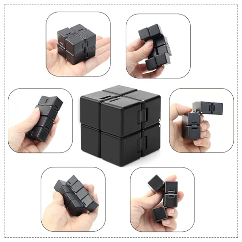 5Stück Fidget Toys Set Anti Stress Würfel Spielzeug Infinity Cube für Erwachsene Kinder Fidget