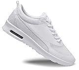 Schuhtempel24 Damen Schuhe Low Sneaker weiß flach