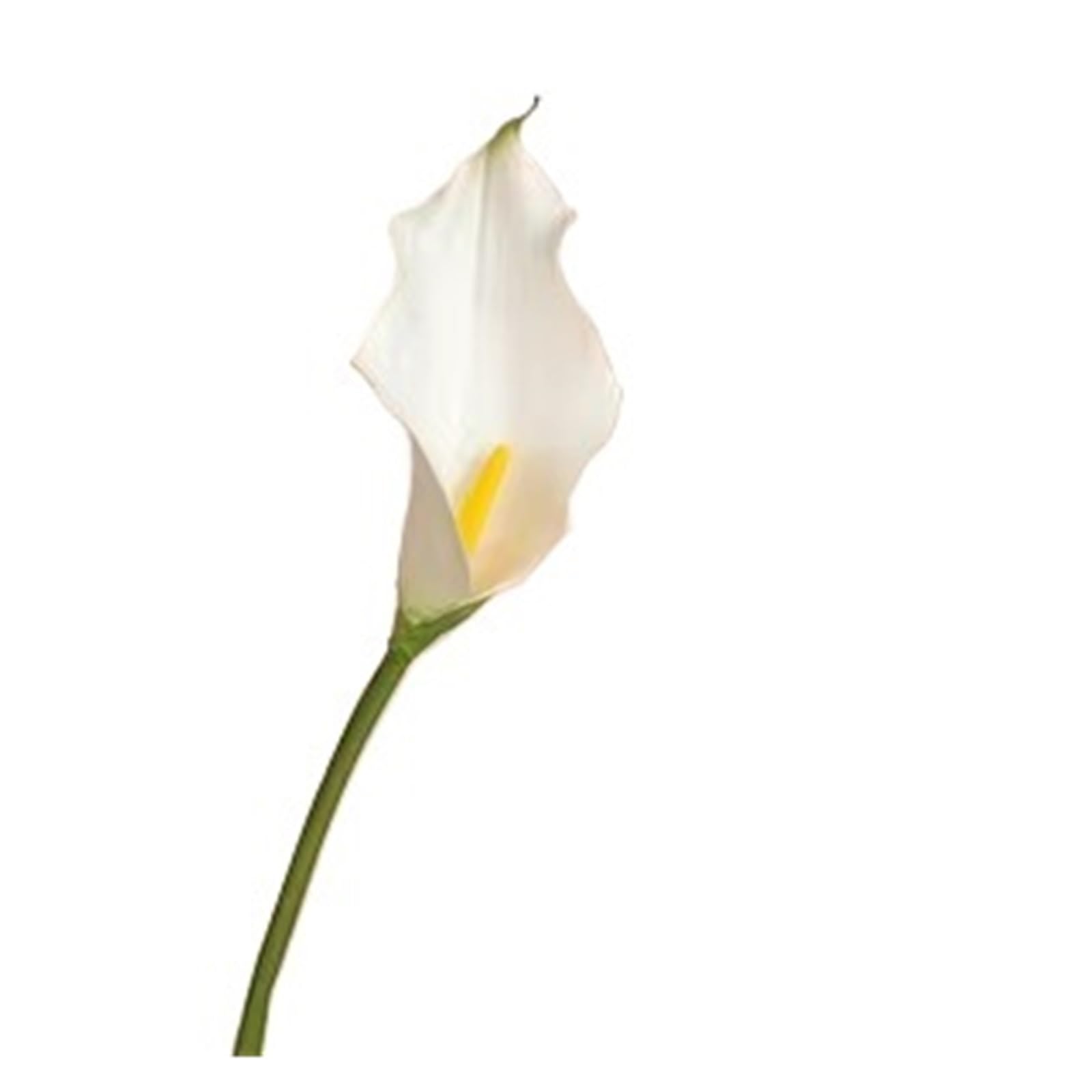 Casetlong 10Pcs Artificial Flowers Wedding Table Decor Bouquet Fake Home Room Party Flower Arrangement(Large white)