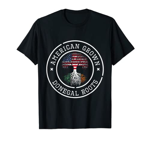American Grown Co. Donegal Irish Roots Irlanda Heritage Camiseta