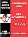 Wisam Books For Kids, Comprehensive Book: Kids Mathematics, 135 Pages, 3-6 years stage