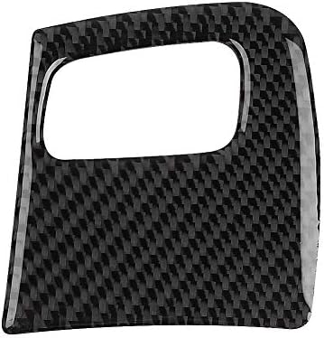 Topzon Keyhole Cover Trim - Carbon Fiber Car Interior Key Hole Frame Cover Trim Compatible with A4/B8/A5/8T/S5 08-15