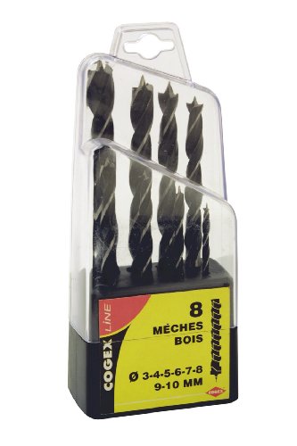 COGEX - Cogex 25297 Foret bois x 8 pièces