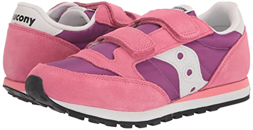 Saucony Jazz Double Hook And Loop Sneaker, Pink/Purple, 13 Us Unisex Big Kid #TOP6