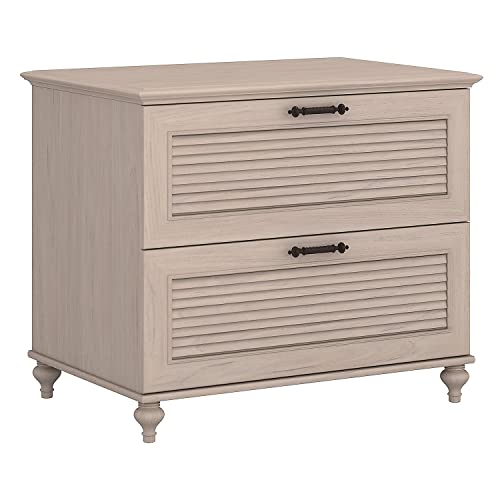 Bush Furniture Volcano Dusk Lateral File Cabinet in Driftwood Dreams