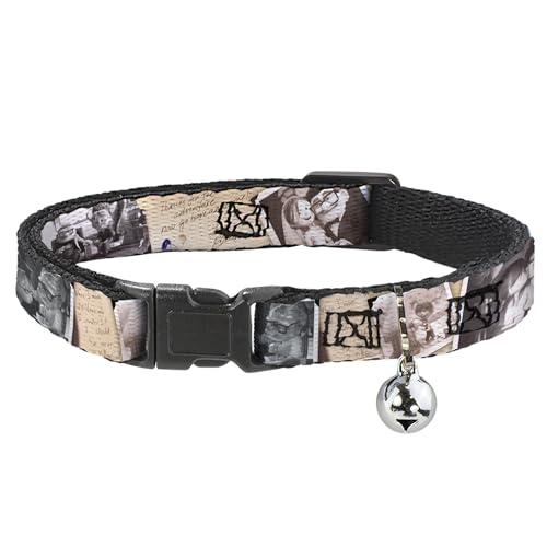 Collar de gato Disney Breakaway con campana y diseño de cartas postales 2