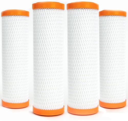 Superpure Trinkwasserfilter (4er-Pack) | Hochleistungsfilter beseitigt Schadstoffe, Keime & Bakterien im Trinkwasser