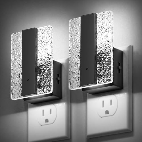 Image of DORESshop LED Night Lights Plug Into Wall, Decorative Night Light | Dusk-to-Dawn Sensor, Dimmable Nightlights, Adjustable Brightness Night-Lights for Bathroom, Hallway, Bedroom,Stairway