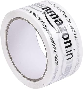 Naughty angels Amazon.in White Packaging Tape Roll 2