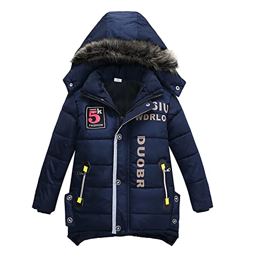 Boy Kids Jacket Hooded Clothes Fashion Warm Jacket Coat Winter Coat Children Boys Outfits&Set Boys Two Piece