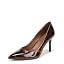 Tortoise Brown Faux Leather