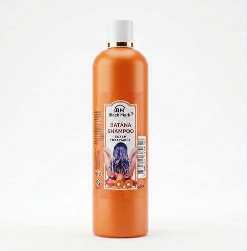 Black Mark® Batana Shampoo Scalp Treatment 500ml | Shampoo Scalp Treatment, 200ml Bottle
