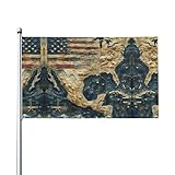 Kaart En Vlag Van De VS Print Decoratieve Tuin Vlag Seizoensgebonden Kerstvakantie Outdoor Kleine Home Decor Enkelzijdig