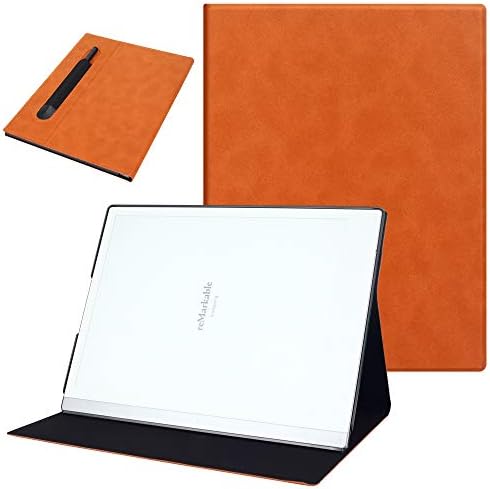 VOVIPO Ultra Slim Book Folio Leather Case With Stand and P-Pocket For Remarkable 2 10.3 2020 Released Digital Paper