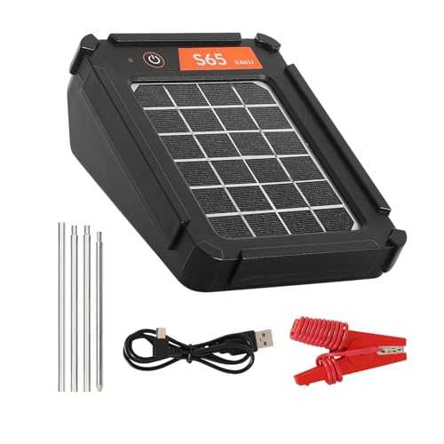 S65 0.065J Solar Electric Fence, 2 Miles Solar Fence...