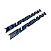 Motorrad Tank Pads 1Pair Auto-und Motorrad-Modifikation Teile Burgman Tankaufkleber Aufkleber Dekoration Abzeichen für Suzuki 125 200 400 650 (Color : Blue)