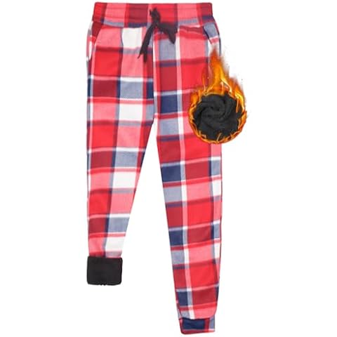 True Face Women's Thermal Flannel Joggers Cover