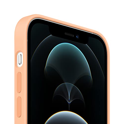 Image of Apple iPhone 12 Pro Max Silicone Case with MagSafe - Cantaloupe