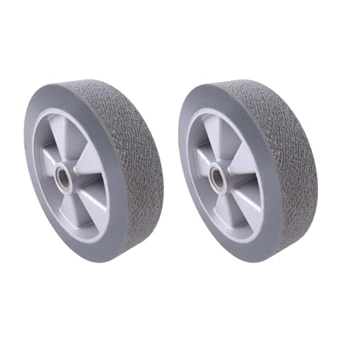 HIKIBEX 2PCS Drive Wheel 9004909 1020688 1223583 1218753 Compatible with Tennant A5 B5 B7 T5 T5e T500 Industrial Cleaning Equipment Accessories