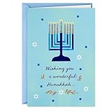 Hallmark Tree of Life Hanukkah Boxed Cards (16 Cards and Envelopes) Modern Menorah