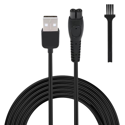 5V Cable for Philips One Blade Charger Shaver USB Charging Cable for OneBlade QP2834 QP2824 QP2724 QP2734 QP4631 QP1324 X3053 X3001 X5004 X5012 S7885 S7887 S5884 MG5910 MG5920 OneBlade Power Cord