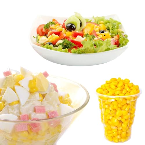 Image of Corn Stripper Stainless Steel Corn Peeler Tool, Serrated Blade Corn Cutter Heavy Duty Sweet Corn Kernel Remover Fast Corn Peeling Kitchen Tool, Pack of 4 (2 Cylindrical Yellow + 2 Handle Type)