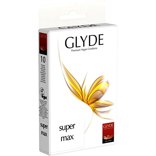 Preisvergleich Produktbild Glyde Ultra Supermax 10 Kingsize Condome, vegan, 60mm Breite