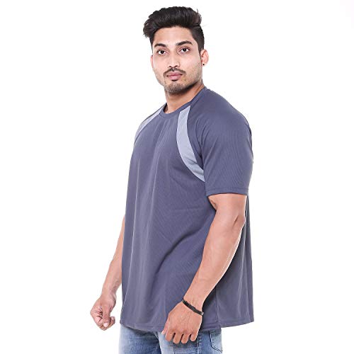 Image of Easy 2 Wear Mens Polyester Jersey T-Shirts (Sizes S to 4XL) Loose and Long Fit